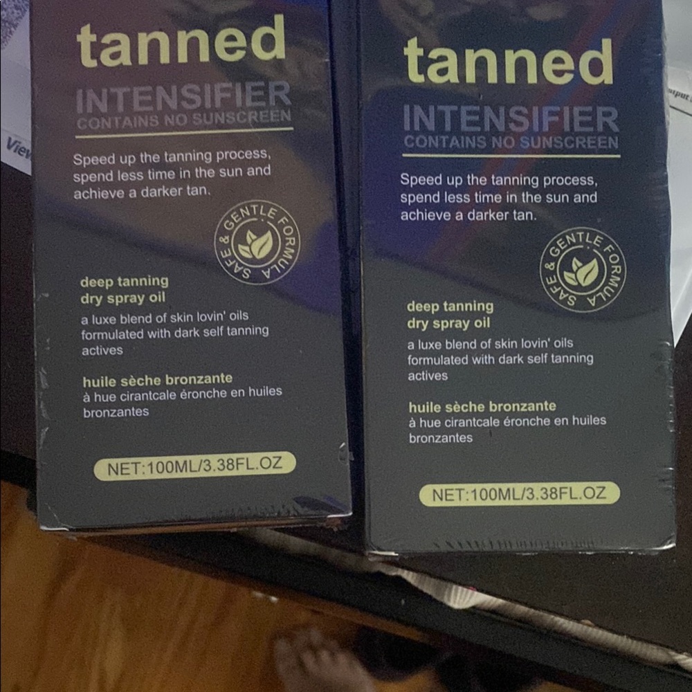 2 Intensify tanning spray oils new sealed check out my shop to combine shipping